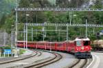 Zug der RhB   ...