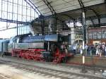SSN 65 018 mit Sonderzug wegen Bahnhoffest in Haarlem 30-08-2008 ...