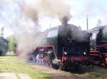 50 3501 macht am 24.08.08 im SEM m�chtig Dampf.  ...