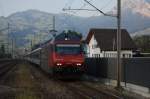 Re 460 080 f�hrt ...  Tobias Schuminetz, Hirschau 01.09.2008