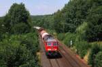 233 452 mit FIR 51746 bei Preunersfeld (29.07.2008)  ...