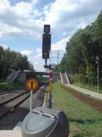 Das Neue KS-Signal 17A von Bahnhof Altenstadt (Waldnaab) Bild aufgenommen ...