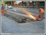 Da das letzte Gleisst�ck ...  Helmut Amann 02.09.2008