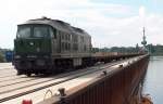 W232.06 stand am 29.08.04 im Hafen Halle-Trotha vor dem w�chentlich ...