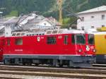 Ge4/4ll 632 Zizers am 23.8.08 in Samedan.  ...