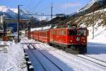RhB - Regionalzug 1225 von Landquart nach Scuol am 15.12.2007 ...