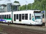 Eine Kassler RegioTram verl�sst ...  Andreas Mack 03.09.2008
