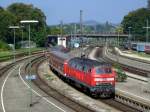 Die 218 493 am ...  Christian Maier 04.09.2008