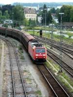 Die 185 090-8 mit ...  Marvin 05.09.2008