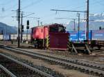 Schneer�umer 9760 007-1 wartet in W�rgl auf den Tiroler Winter. ...