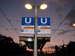 Haltestelle Stuttgart L�wentor (23.August 2008)   ...