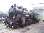 Die P8 38 3199 in preu�ischer Farbgebung mit DR Nummern ...