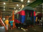 Dieser Wagen stand am 30.08.08 im SFW Delitzsch zur Untersuchung. ...