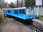EA02 vorm Lokschuppen abgestellt. ...  Bahnraser 07.09.2008