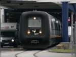 Ein IC3 der DSB, eingesetzt auf der Route Kopenhagen-Puttgarden-Hamburg, verl�sst ...