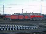 298 074-6 im Bauzugeinsatz im Bahnhof Cottbus  ...