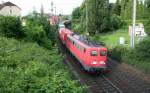 DB 140 674-5 am 19.6.2008 in Offenburg.  ...
