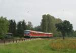 628 221-4 und ein weiterer Triebwagen der Baureihe 628  ...