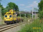 Ein Oberleitungsrevisionsfahrzeug bei der ...  Lars Backhaus 12.09.2008