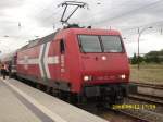 Am 12.09.2008 brachte die HGK Lok 145-CL015 einen Sonderzug aus ...