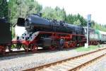 Eines der beiden Zugpferde, des Heizhausexpress 2008, 22.08.08  ...