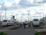 Wartung verschiedener ICE-Z�ge. In ...  Thomas Wendt 14.09.2008