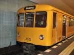 Hist. U-Bahnzug reihe D, ...  ERHARD BEYER 14.09.2008