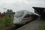 Noch ein pr�fender Blick des Tf und es kann losgehen:
ICE ...