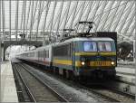 E-Lok 2712 mit M 4 Wagen stand am 12.09.08 als ...
