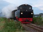 99 716 mit einem Fotosonderzug am 14.9.08 zwischen Barabein und ...
