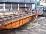 Die Drehscheibe vor dem Anheitzschuppen des DLW-Meiningen am 06.12.08. ... Die Drehscheibe vor dem Anheitzschuppen des DLW-Meiningen am 06.12.08. ...