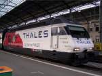 Die Re 460 012 ...  Christian Maier 16.09.2008