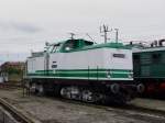 V 100 003 am 07.09.08 in Falkenberg unt. Bahnhof  ...