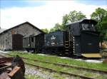 DB Klima-Schneepflug am Localbahnmuseum Bayerisch Eisenstein, 09.06.2006
  ...