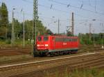 Railion 151 131-0 f�hrt ...  Hubert Hager 18.09.2008