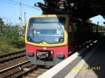 S-Bahn S3 nach Erkner mit 481 326 am 13.09.2008 am ...