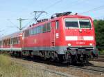 BR 111 080-8 zieht ...  Andreas Mack 20.09.2008