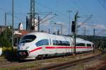 ICE 3 Lichtenfels passiert zwei Sehensw�rdigkeiten Plochingens, das leicht verdeckte ...