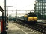 BR 1100 1136 mit IR 2347 Amsterdam CS-Hannover auf Bahnhof Amsterdam Centraal am 16-8-1996. Bild und scan: Date Jan de Vries.