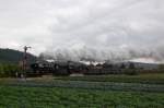 BR 01 01 533 und 01 202 mit DPE 91919 von Hersbruck nach Neuenmarkt-Wirsberg am Esig Harsdorf am 20.09.2008