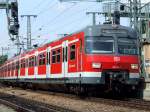 br-420 ET 420 441 mit noch alter Zugielanzeige f�hrt am 26.08.2008 in Rohr (Vaihingen) ein.