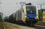 wiener-lokalbahnen-ag Wiener Lokalbahnen mit ES 64 U2-27 unterwegs Richtung Westen, fotografiert am regnerischen 21.09.2008 kurz nach Neulengbach in Nieder�sterreich.