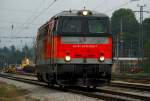 rts-rail-transport-service-gmbh RTS 93 81 2143.032-7, unterwegs im Regen kurz nach Neulengbach Richtung Westen am 21.09.2008.
