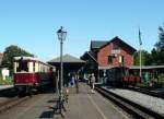 Zittauer Schmalspurbahnen VT 137 322 am 13.09.2008 im Bahnhof Bertsdorf
