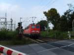 BR 140 mit Zugen Eine BR 140 am B� am Umspannwerk-Eller