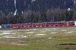 strecke-prattigau-lq-da RhB Ge 4/4III 652 'HCD' 11.05.2008 Davos-Wolfgang