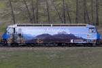 e-loks-ge-4-4-iii RhB Ge 4/4III 647 'Swisscanto' 11.05.2008 Davos-Wolfgang