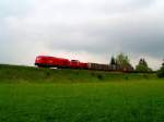 sonstiges Hercules u. Hektor ziehen am verregnetem Nachmittag G45847 Richtung Wels; 080922
