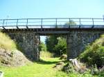 Fichtelbergbahn Diese kleine Br�cke befindet sich kurz nach der Ausfahrt des Haldepunkt Unterneudorf Richtung O-Tahl an der Fichtelbergbahn.