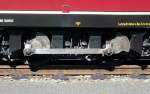 Antriebs-Drehgestell des VT 137 322, 13.09.2008  ...